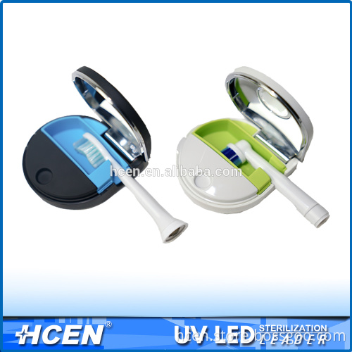 UV LED toothbrush sterilization mini uv toothbrush sterilizer